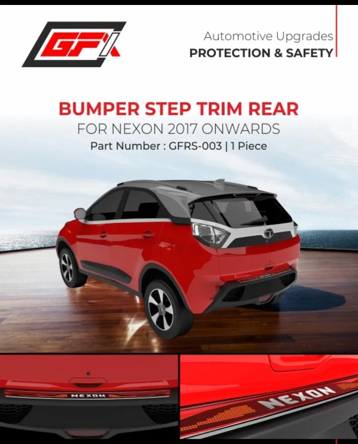 Tata nexon deals bumper protector